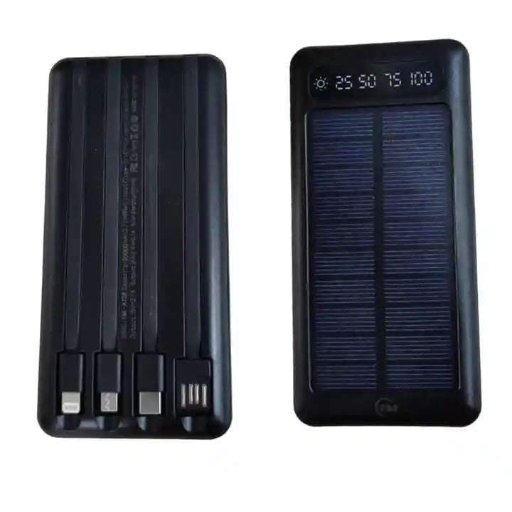50% OFF 🔥Nunca Más Te Quedes Sin Batería  Power Bank Solar ☀️30.000 mAh