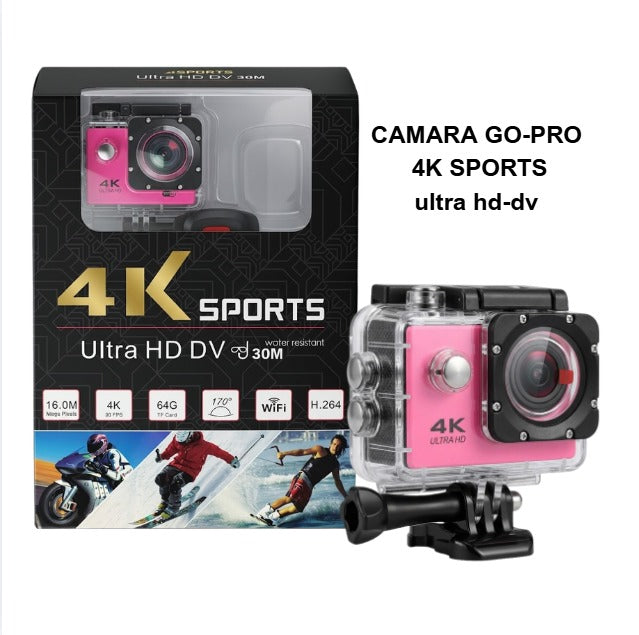 🔥 LIQUIDACIÓN DE STOCK: - CÁMARA GOPRO 4K + FUNDA ULTRARRESISTENTE DE REGALO - [PROMOCIÓN DE CUMPLEAÑOS]