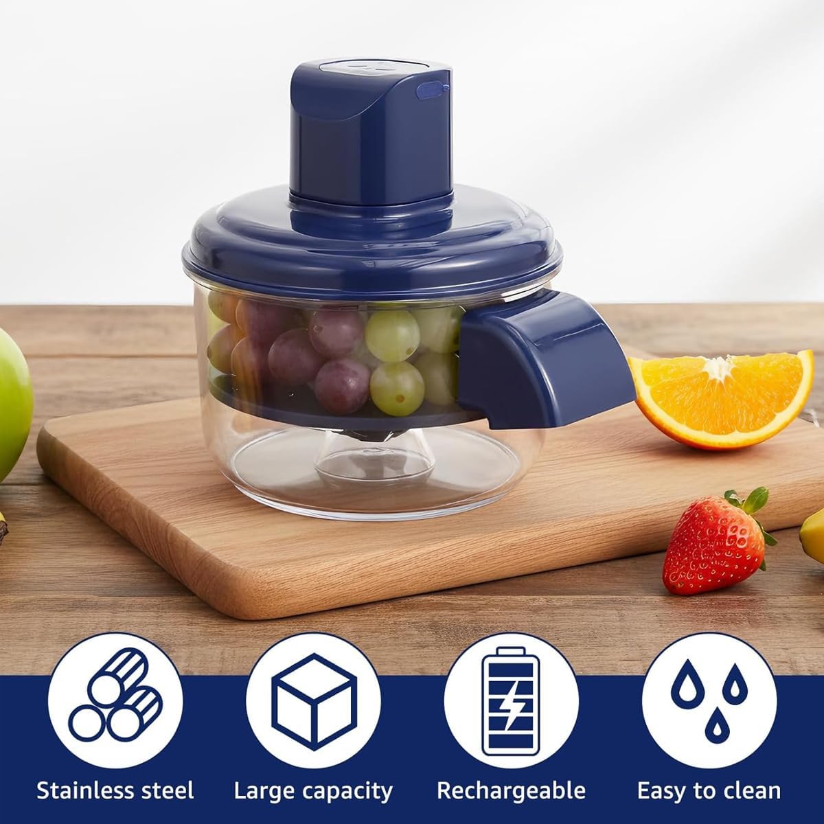 Pela frutas, verduras y tubérculos en segundos sin esfuerzo