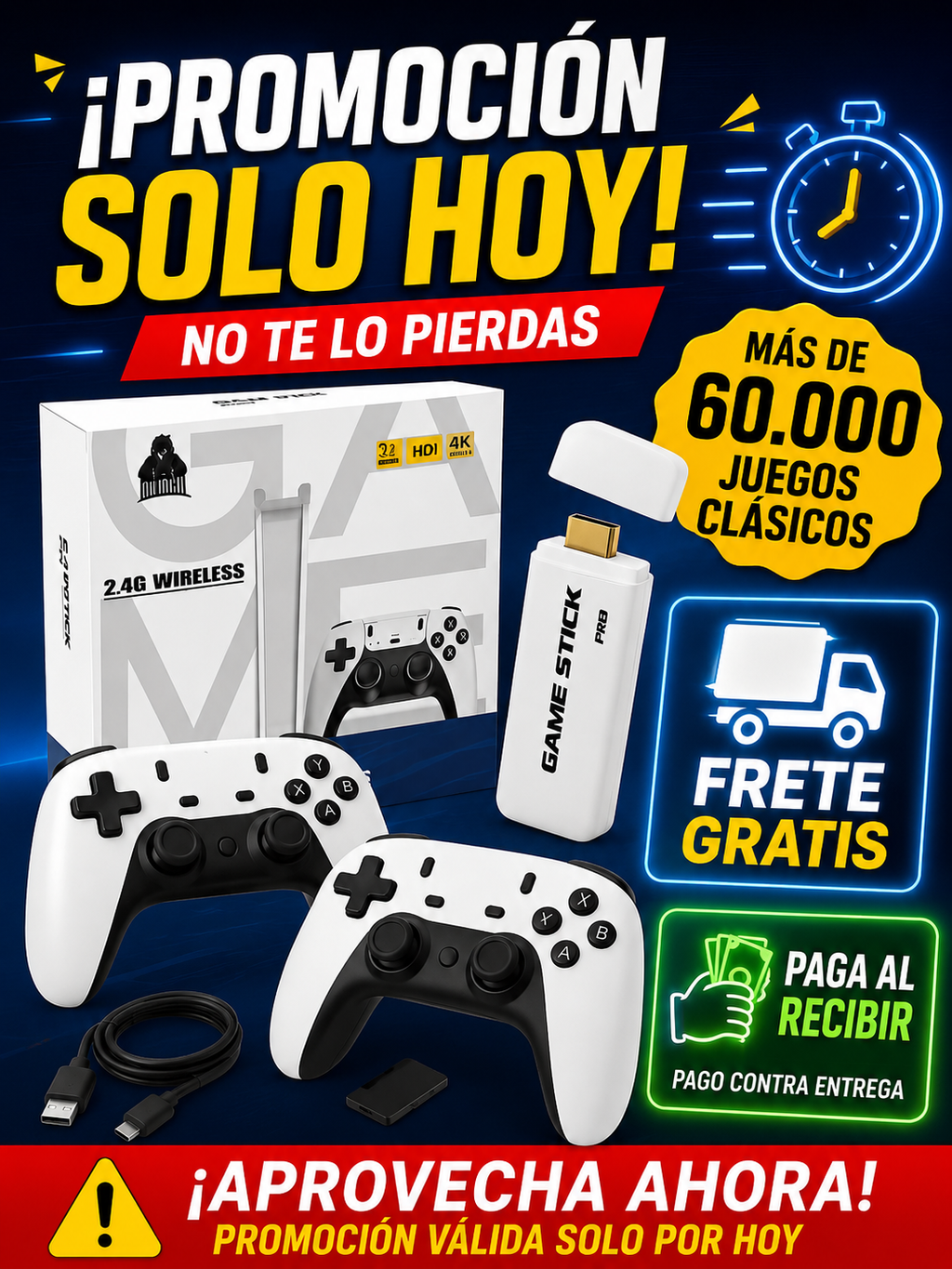 ¡Vuelve a vivir tu infancia con la Consola Retro de +60.000 Juegos! 🎮