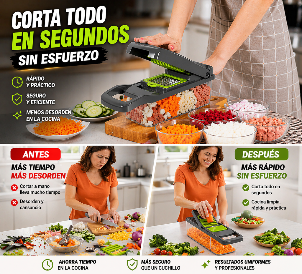🔥 Corta todo en segundos sin esfuerzo  🚚  No pagas ahora Pagas al recibir en casa ⚠️ Últimas unidades disponibles hoy