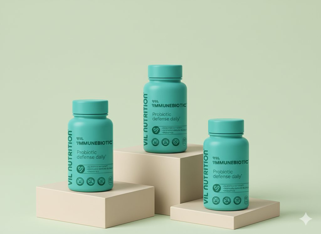 VIL YMMUNE BIOTIC™ – El sistema orgánico de 5 fases que transforma tu intestino en una fortaleza inmune que te protege 24/7 sin enfermarte