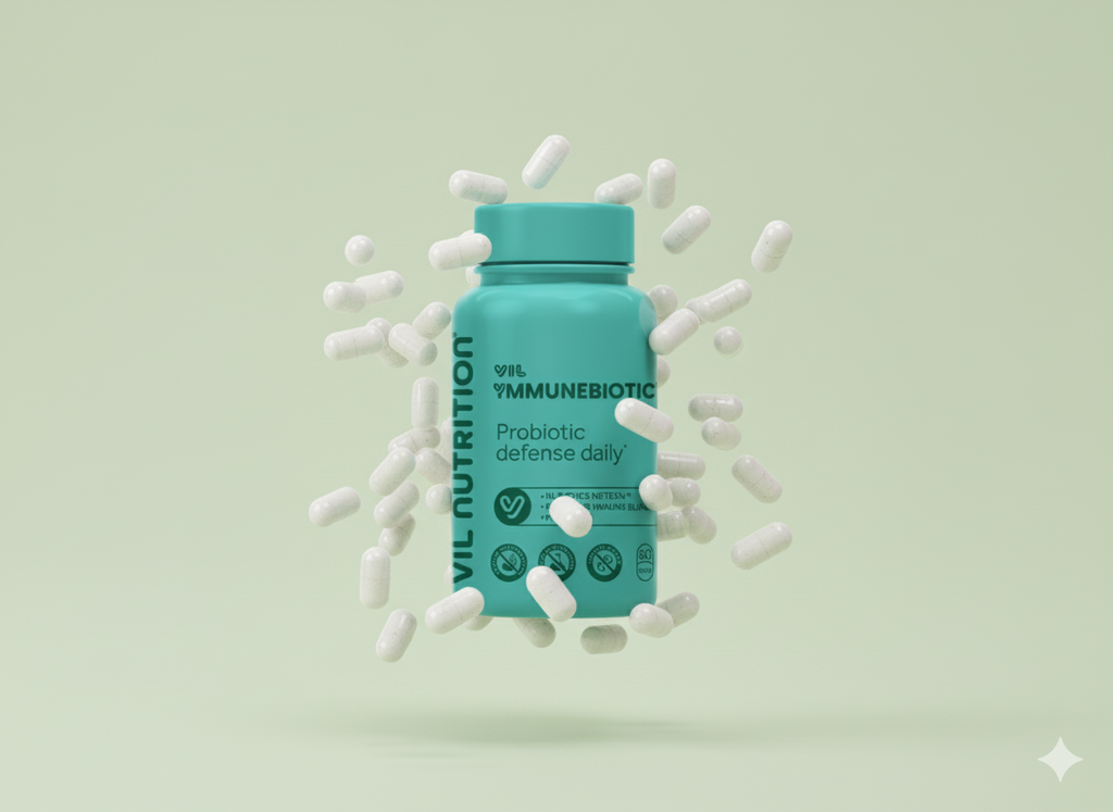 VIL YMMUNE BIOTIC™ – El sistema orgánico de 5 fases que transforma tu intestino en una fortaleza inmune que te protege 24/7 sin enfermarte