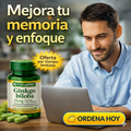 Ginkgo Biloba 15mg – Mejora tu memoria y enfoque desde los primeros días