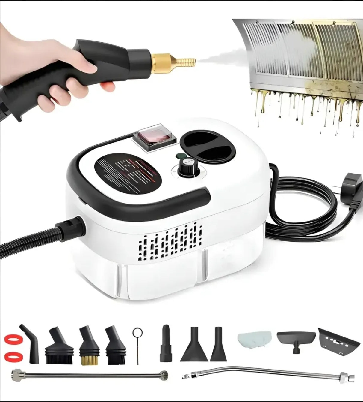 Limpia, desinfecta y elimina grasa con el poder del vapor ✨