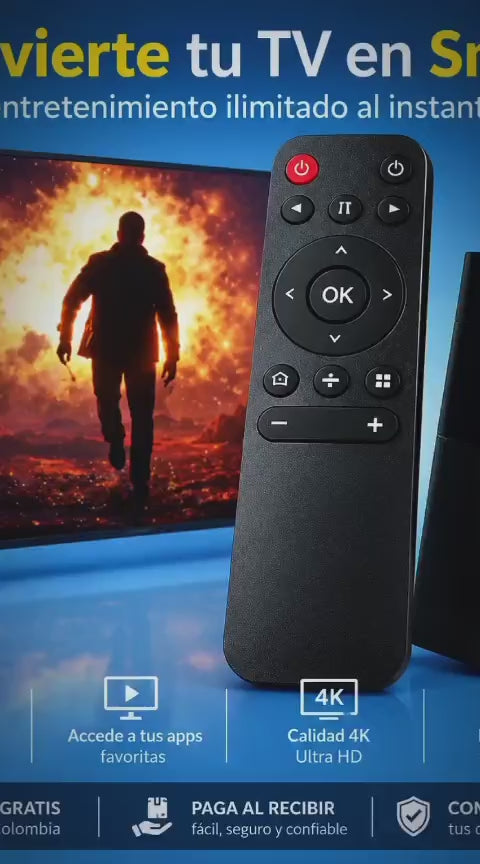 Convierte cualquier TV en Smart en segundos 🚀
